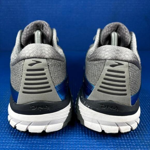 ? Brooks Adrenaline GTS 18 Men Size 13 Grey Athletic Running Shoes 1102711D015 main image 8